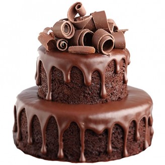 Double floor chocolate cake Online Cake Delivery Delivery Jaipur, Rajasthan