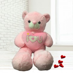 I Love U Imported Cute Teddy- 2.5 Feet