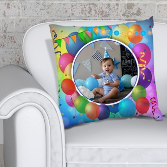Colorful customized cushion with filler Customized Delivery Jaipur, Rajasthan
