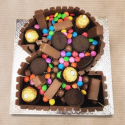 Digit cake loaded with full of chocolates