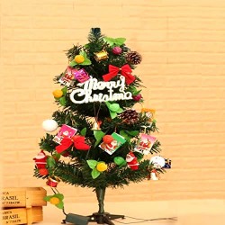 1-Feet Decorated Christmas Tree