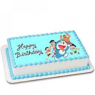Doraemon animated photo cake Online Cake Delivery Delivery Jaipur, Rajasthan