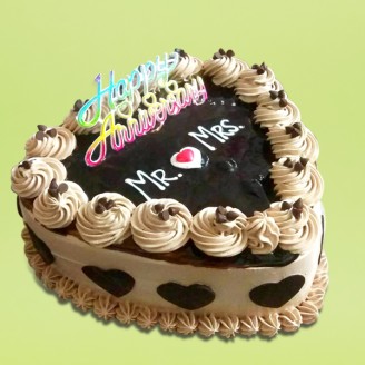 Mr And Mrs Anniversary Cake Online Cake Delivery Delivery Jaipur, Rajasthan
