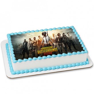 Photo cake for pubg lover Online Cake Delivery Delivery Jaipur, Rajasthan