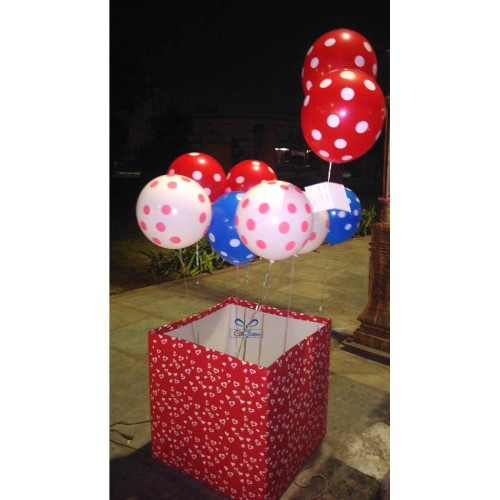 Send Surprise balloon box Online | Free