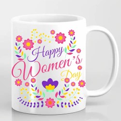 Happy women's day mug