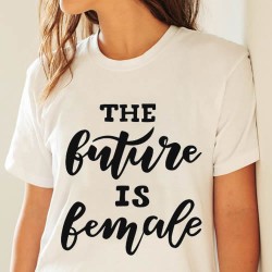 The future is female t-shirt