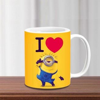 I love minion mug Gift For Wife Delivery Jaipur, Rajasthan
