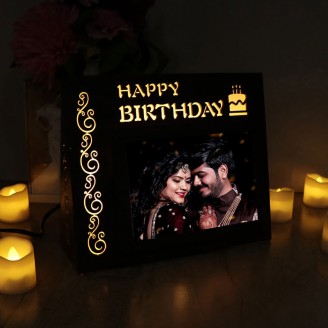 Personalized birthday wishes lamp Birthday Gifts Delivery Jaipur, Rajasthan