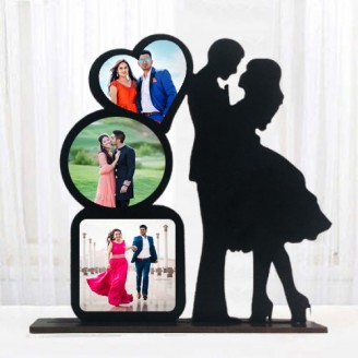 Romantic Personalize Couple Photo Standy Customized Delivery Jaipur, Rajasthan