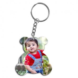 Customized Teddy shape key chain Customized Delivery Jaipur, Rajasthan