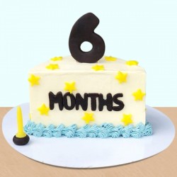 6 month celebration cake