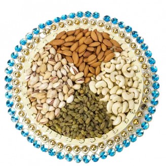 Dry fruits thali (600 grms) Traditional Delivery Jaipur, Rajasthan