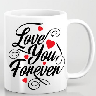 Love you forever mug Anniversary gifts Delivery Jaipur, Rajasthan
