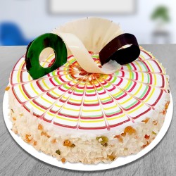 Beautiful design butterscotch cake
