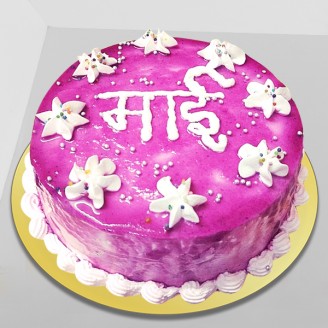 Blueberry cake for mother Online Cake Delivery Delivery Jaipur, Rajasthan