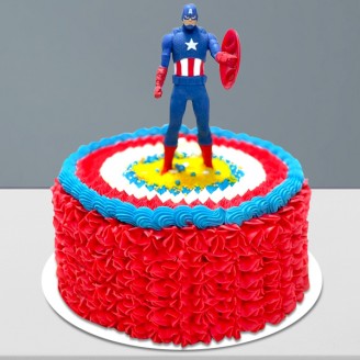 Captain america cake Online Cake Delivery Delivery Jaipur, Rajasthan