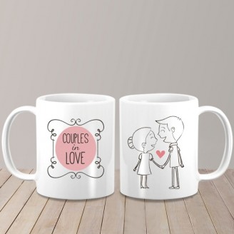 Couple in love mug Anniversary gifts Delivery Jaipur, Rajasthan