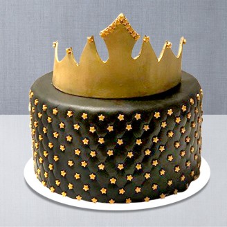 Crown cake for boys Online Cake Delivery Delivery Jaipur, Rajasthan