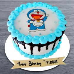 Doraemon photo cake