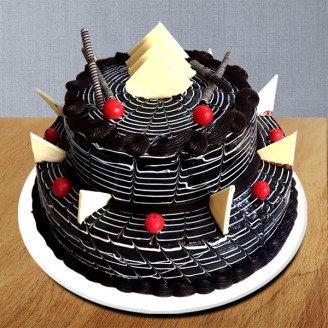Double story chocolate cake Online Cake Delivery Delivery Jaipur, Rajasthan