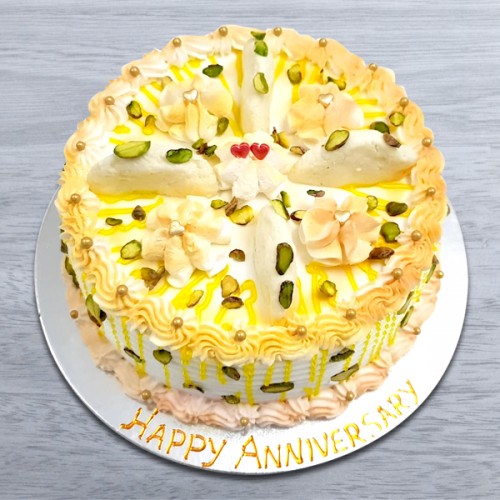 Anniversary Cake Rasmalai