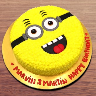 Happy birthday minion cake Online Cake Delivery Delivery Jaipur, Rajasthan