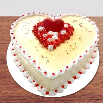 Heart on heart beautiful cake Online Cake Delivery Delivery Jaipur, Rajasthan