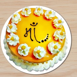 Mango cake for mother