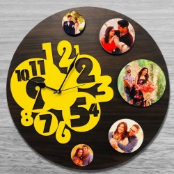 Personalized picture clock