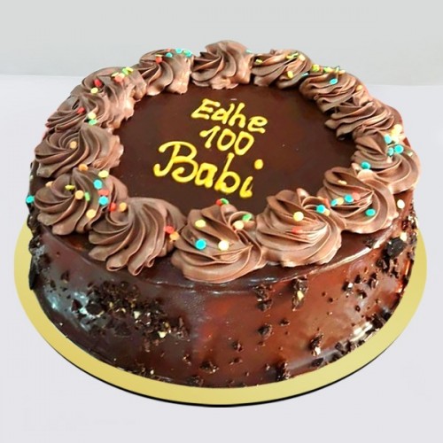 Send tempting chocolate cake Online Free Delivery Gift Jaipur