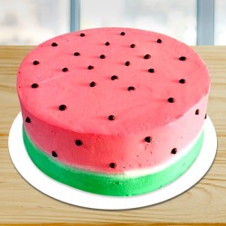 Watermelon design cake