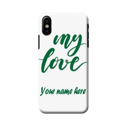 My love customized mobile cover
