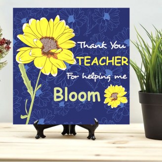 Tile for teacher Teachers day gifts  Delivery Jaipur, Rajasthan