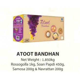 Atoot Bandhan Sweets Gift Pack Delivery Jaipur, Rajasthan