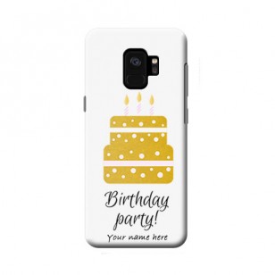 Birthday party customized mobile cover