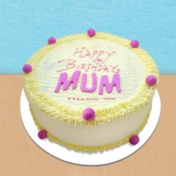 Birthday cake for mom