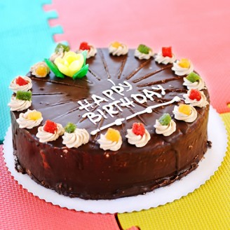 Chocolate birthday cake Online Cake Delivery Delivery Jaipur, Rajasthan
