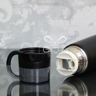 Personalized Thermostat Black Flask bottle- 500ml