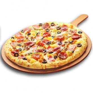 Capsicum onion and tomato pizza Traditional Delivery Jaipur, Rajasthan