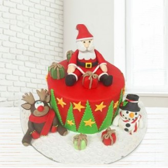 Christmas special cake Christmas Gifts Delivery Jaipur, Rajasthan