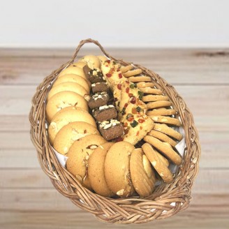 Crunchy cookies basket Gift Hampers Delivery Jaipur, Rajasthan