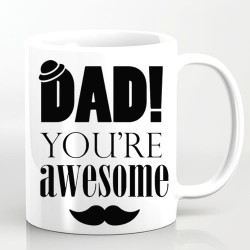 Dad i love you personalised mug