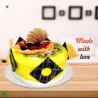 Delicious fresh fruit cake Eggless cakes Delivery Jaipur, Rajasthan