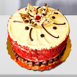 Designer red velvet cake