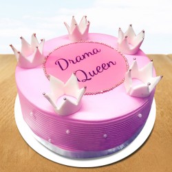 Drama queen cake