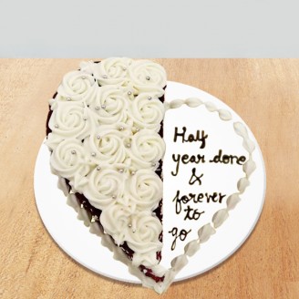 Half year done and forever to go cake Online Cake Delivery Delivery Jaipur, Rajasthan
