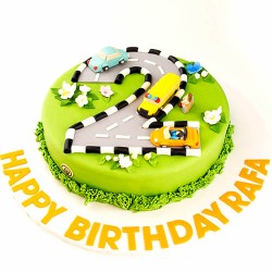 Kids car cake