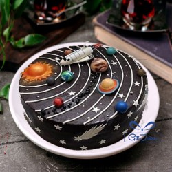 Solar Planet Theme Cake