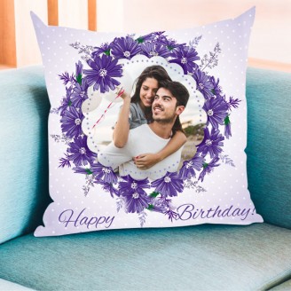 Happy birthday personalized cushion Birthday Gifts Delivery Jaipur, Rajasthan
